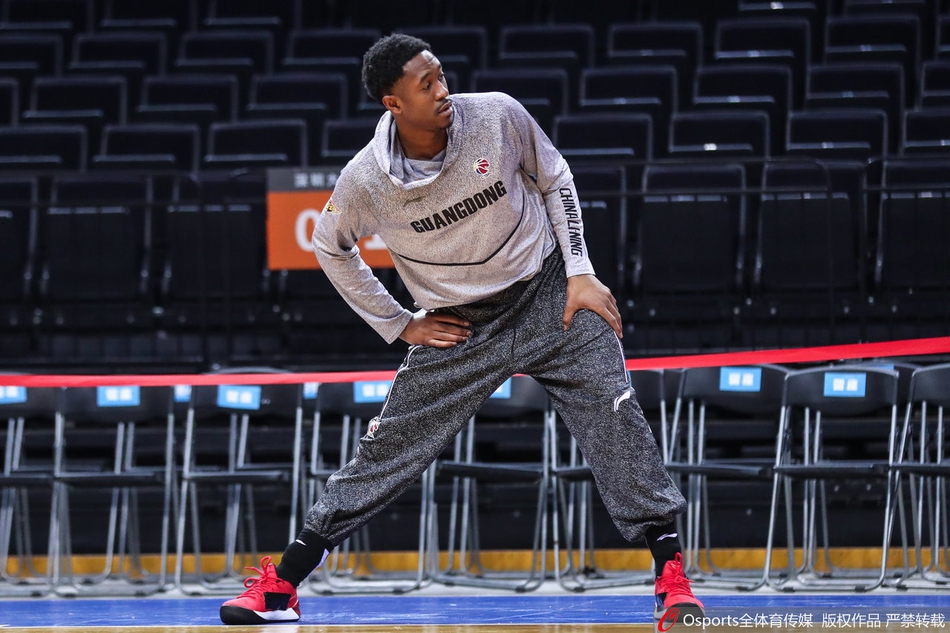 广东男篮训练备战