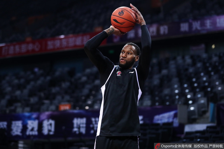 广东男篮训练备战