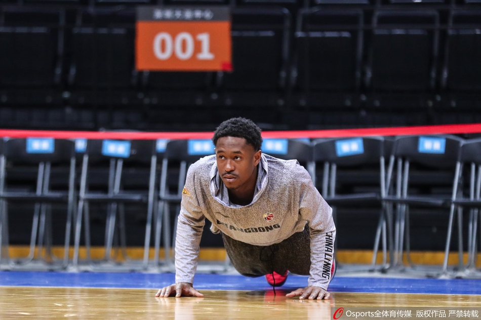 广东男篮训练备战