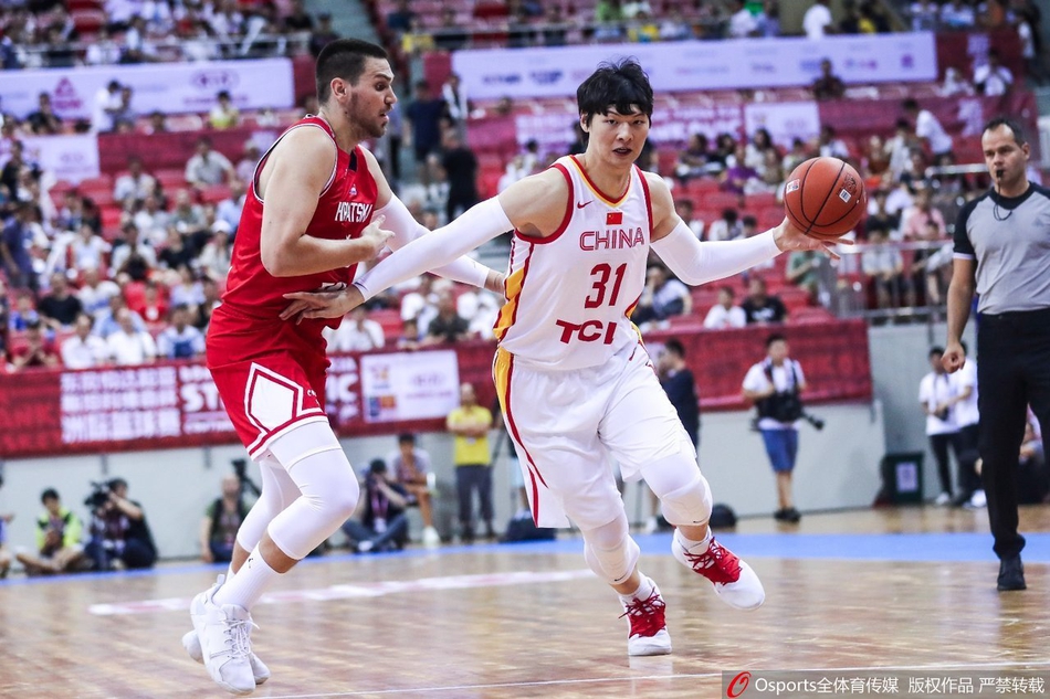 斯杯：中国男篮VS克罗地亚