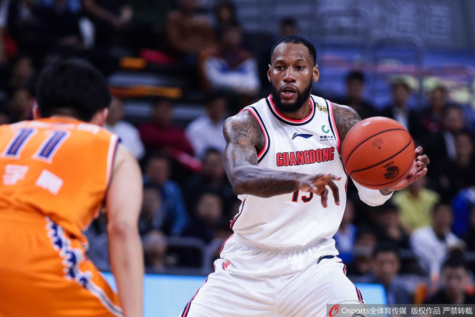 CBA第21轮:广东VS上海