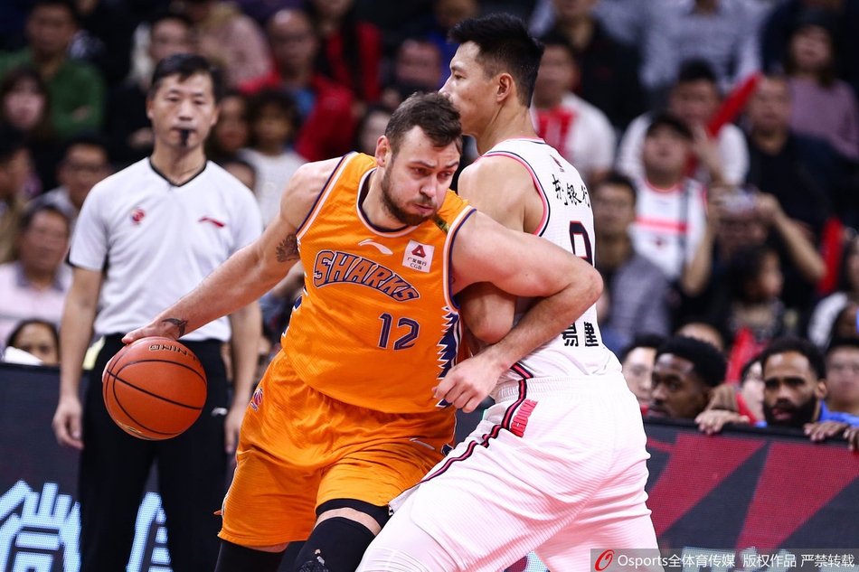CBA第21轮:广东VS上海