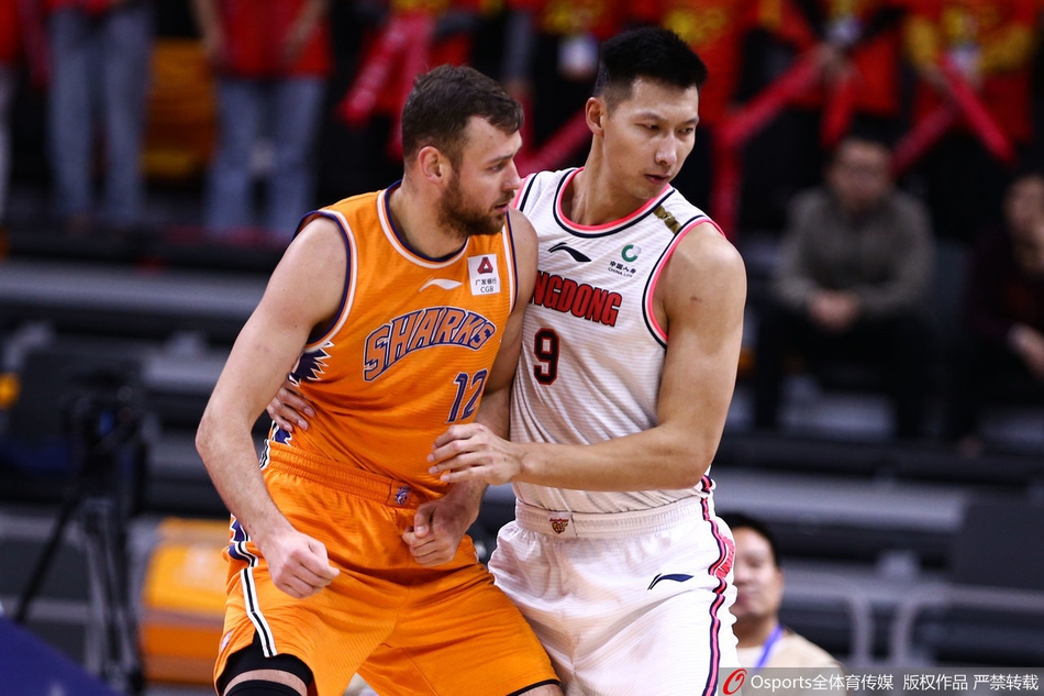 CBA第21轮:广东VS上海