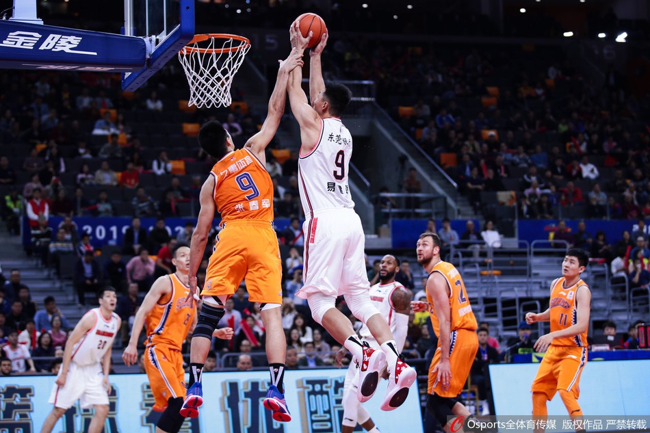 CBA第21轮:广东VS上海