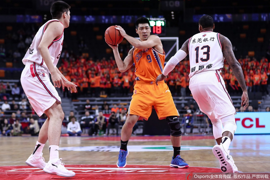CBA第21轮:广东VS上海