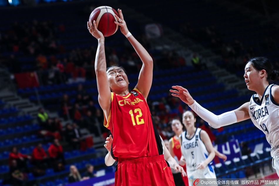 奥预赛：中国女篮vs韩国