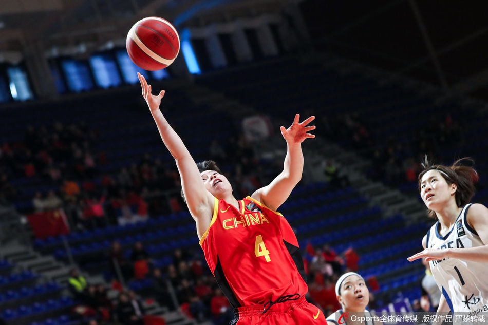 奥预赛：中国女篮vs韩国