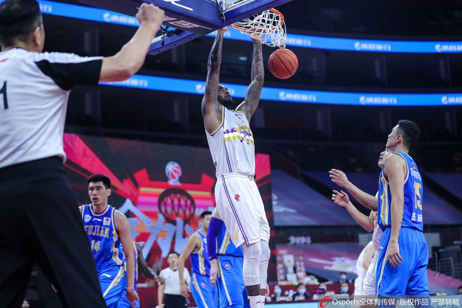 CBA复赛：北控108-121福建