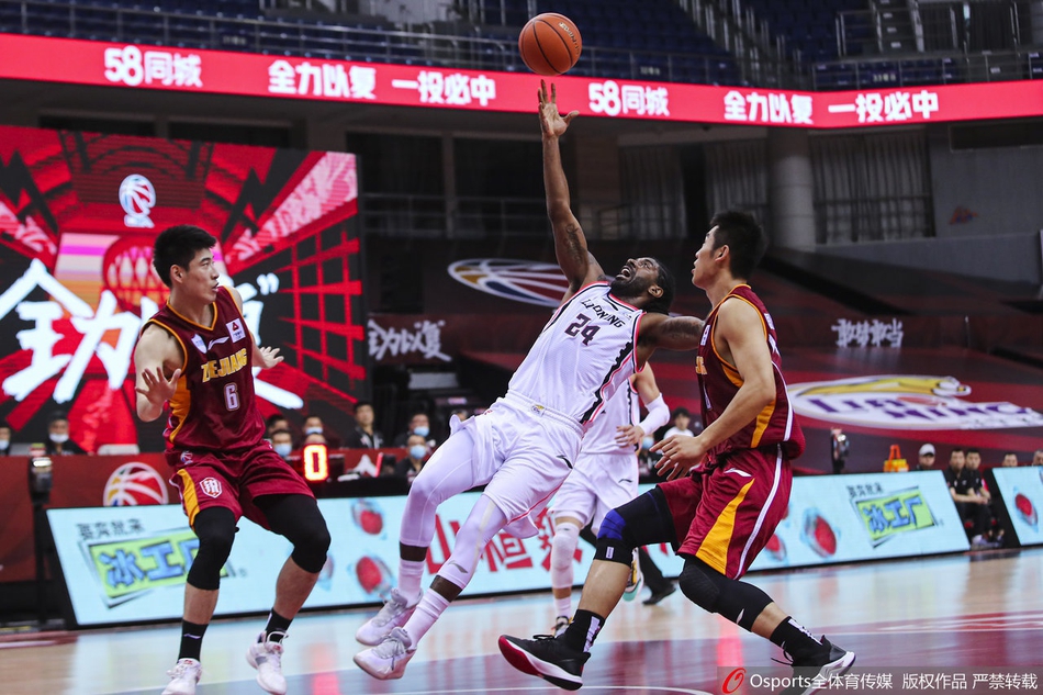 CBA复赛：辽宁vs浙江