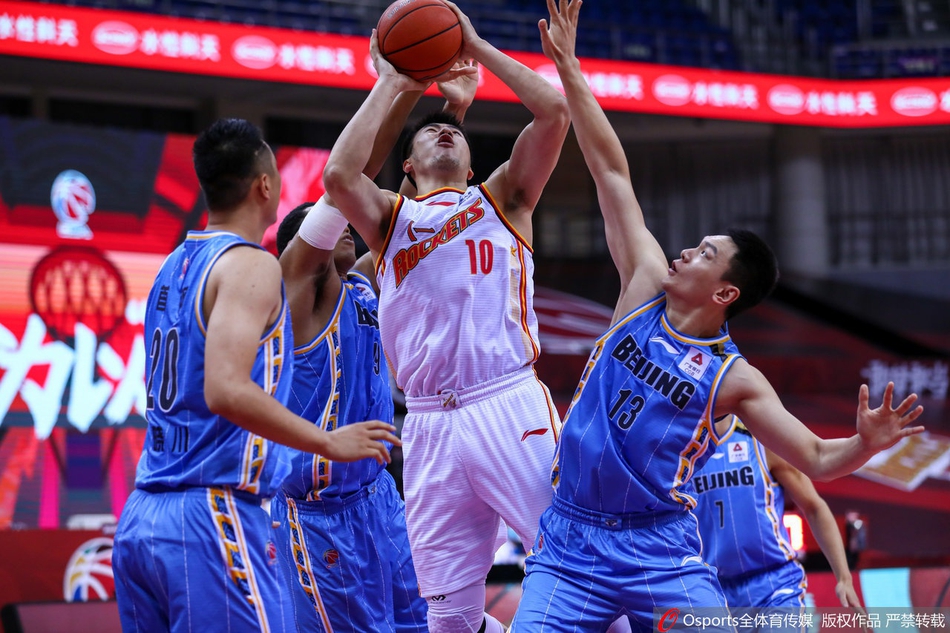 CBA复赛：八一75-95北京