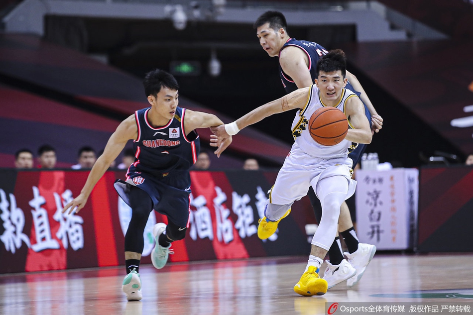 CBA复赛：广厦97-104广东