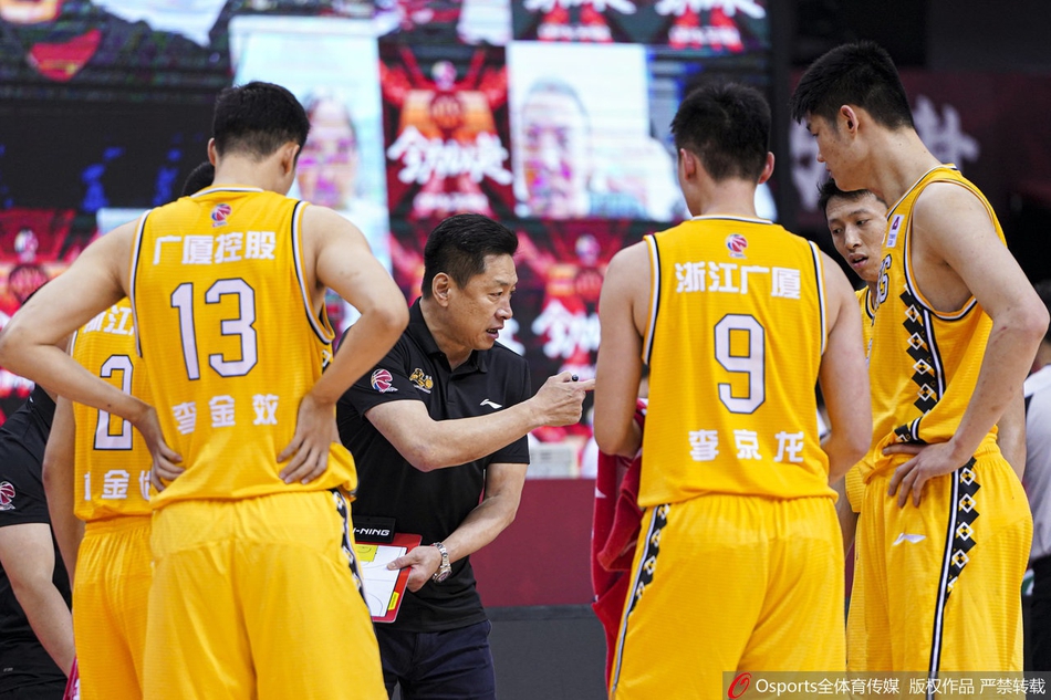 CBA复赛：天津93-125广厦