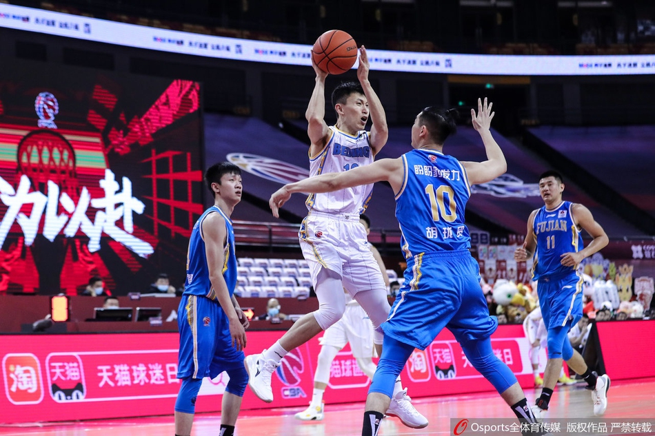 CBA复赛：北京115-87福建