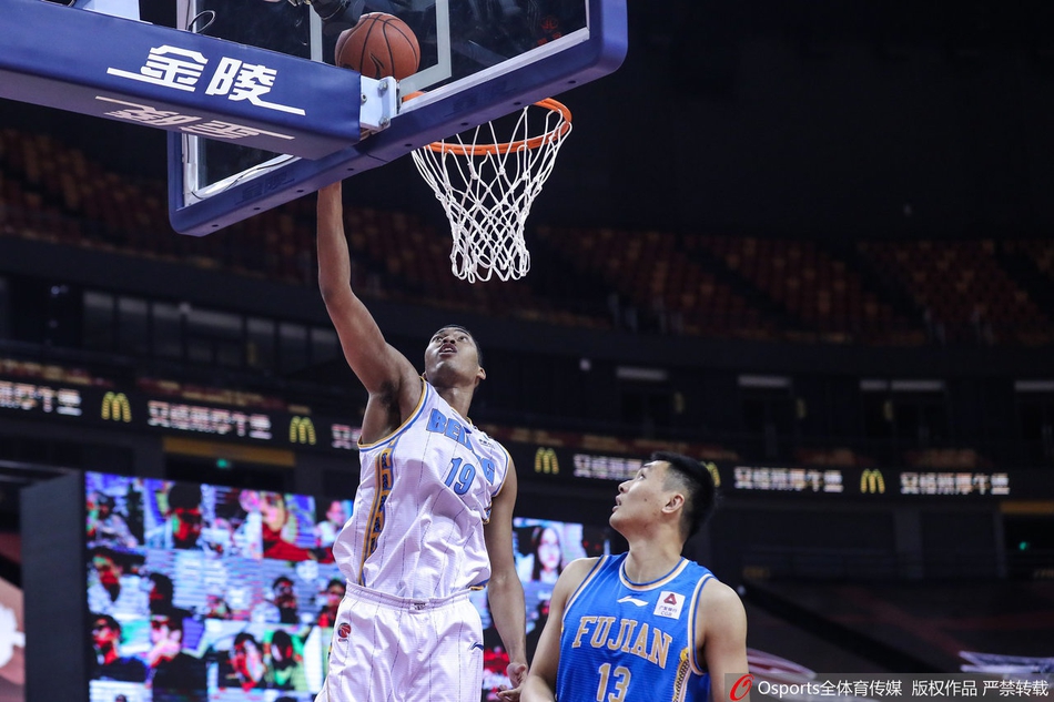 CBA复赛：北京115-87福建