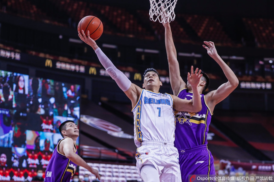 CBA复赛：北京102-86北控