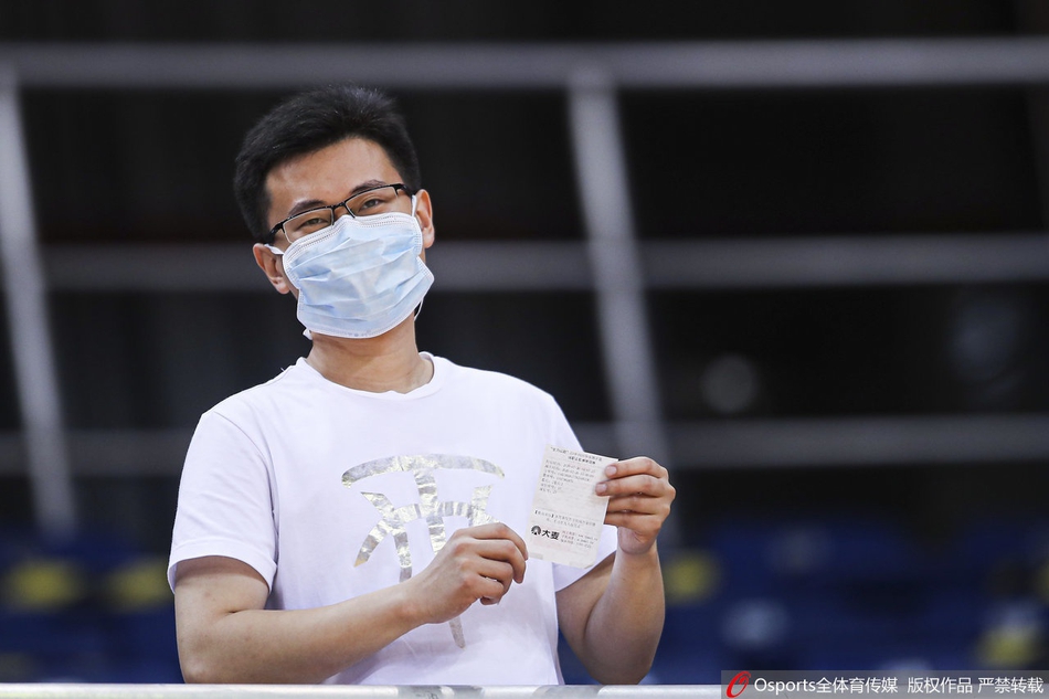 CBA复赛观众入场