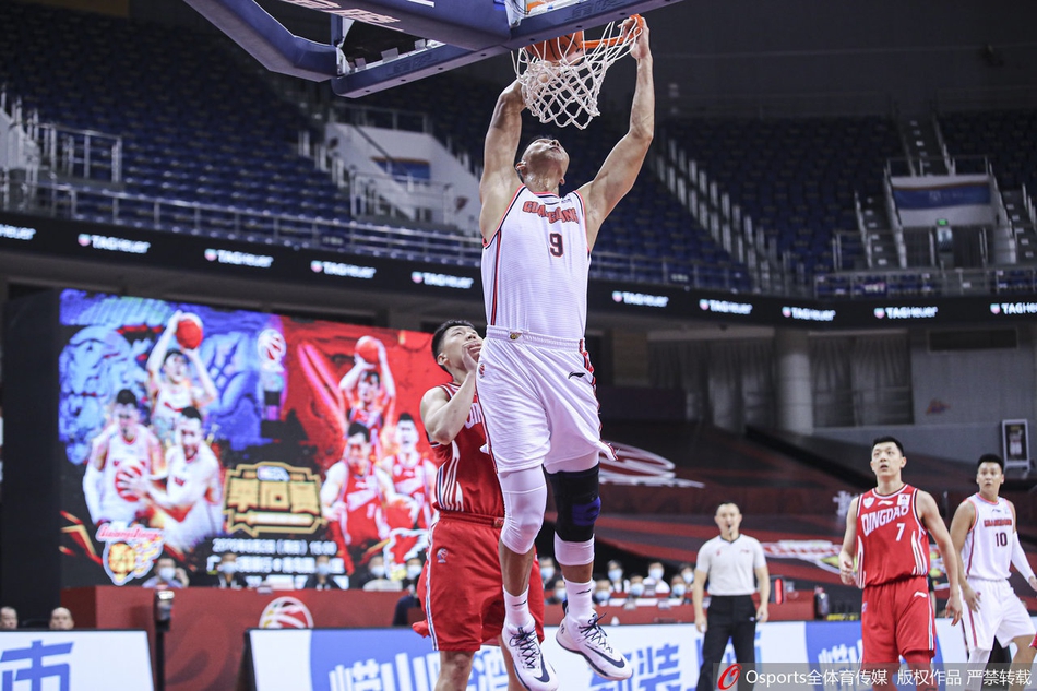 CBA1/4决赛：广东vs青岛