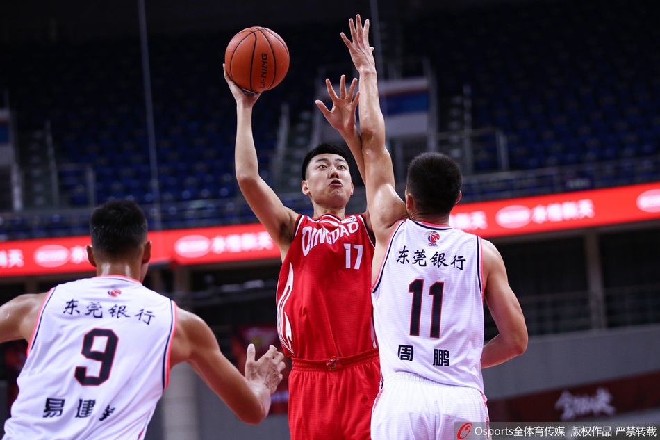 CBA1/4决赛：广东vs青岛