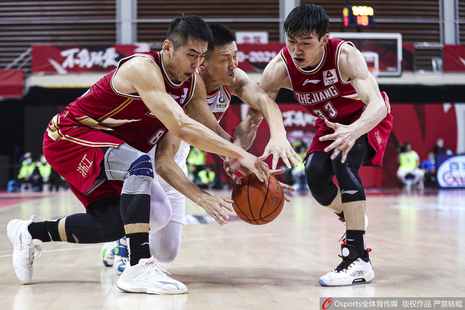 CBA第1轮：广东113-138浙江