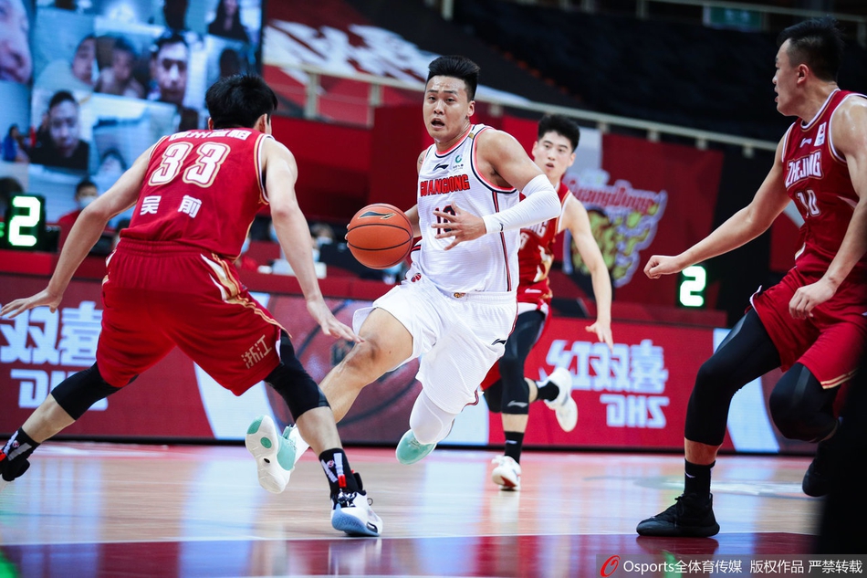 CBA第1轮：广东113-138浙江