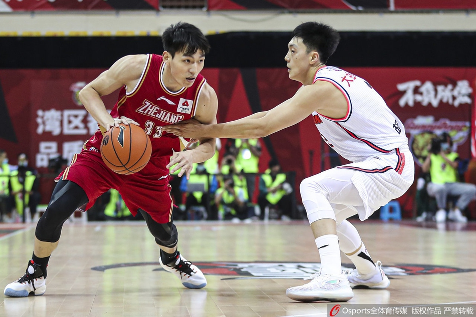 CBA第1轮：广东113-138浙江