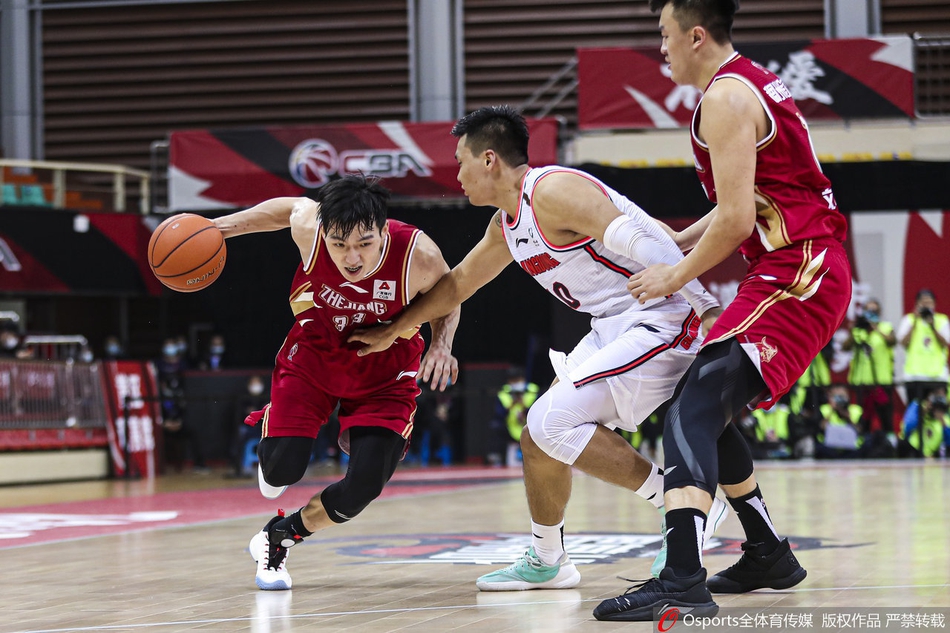 CBA第1轮：广东113-138浙江