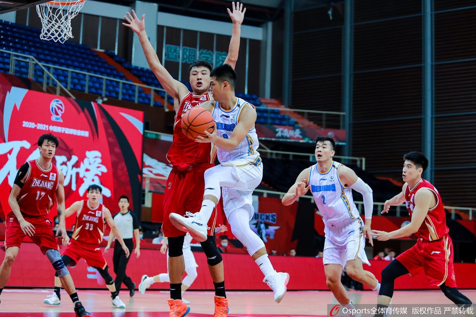 CBA第2轮：北京75-92浙江