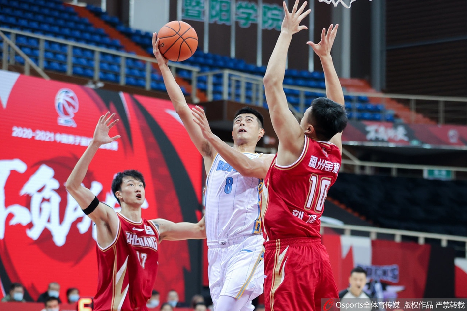 CBA第2轮：北京75-92浙江