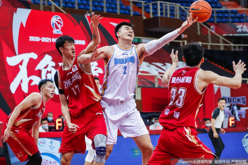 CBA第2轮：北京75-92浙江