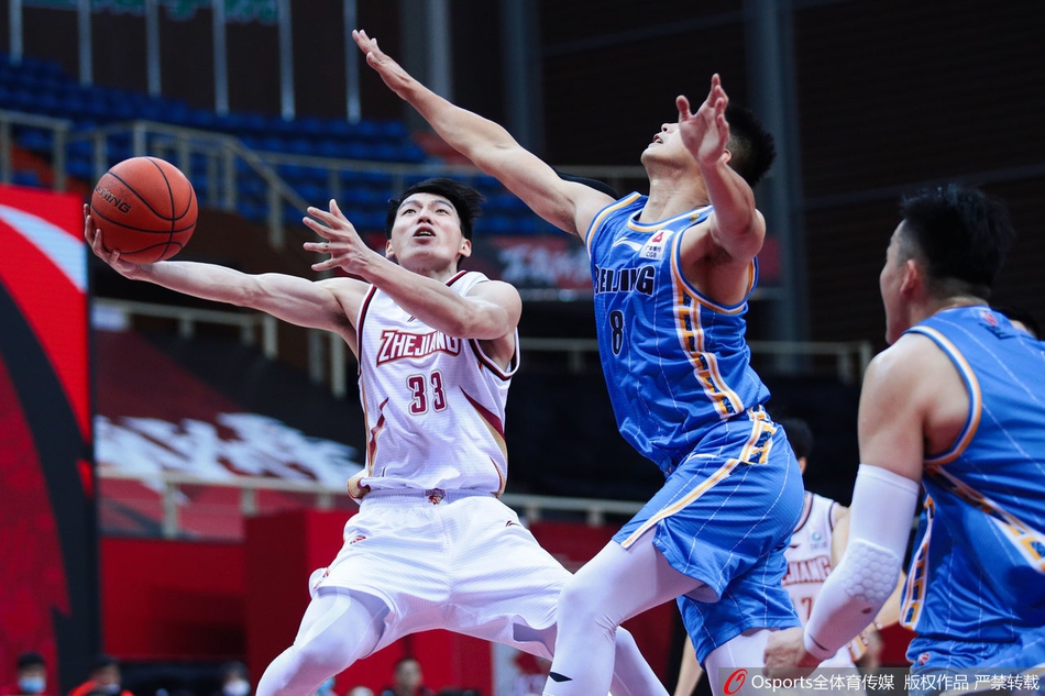 CBA第7轮：浙江94-92北京