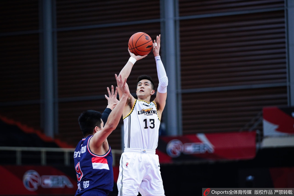CBA第10轮：辽宁117-82广州