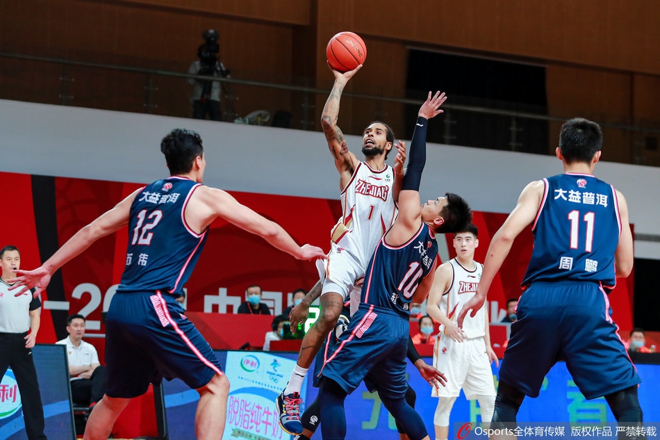 CBA第11轮：浙江125-133广东