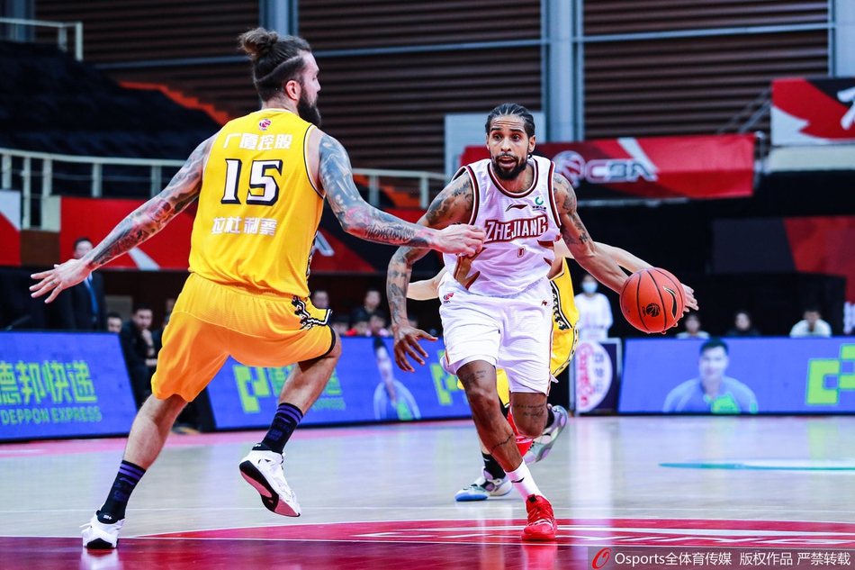 CBA第17轮：浙江125-100广厦