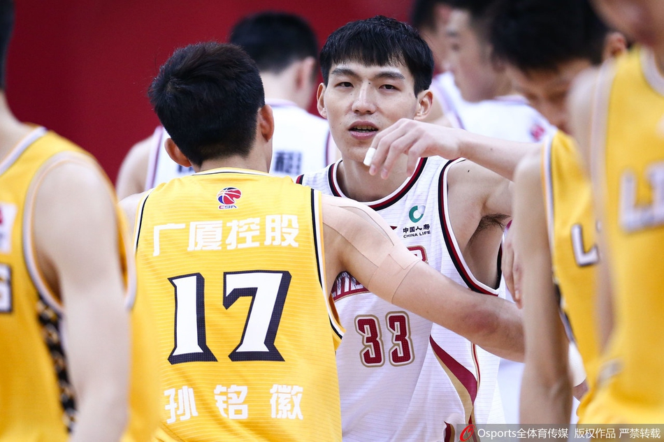 CBA第17轮：浙江125-100广厦