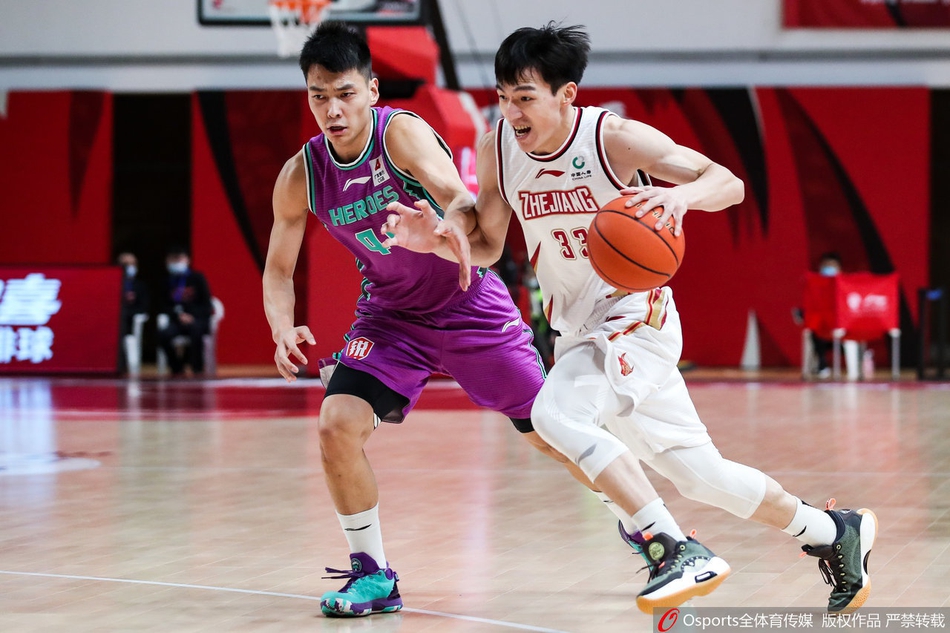 CBA第20轮：浙江124-111山东