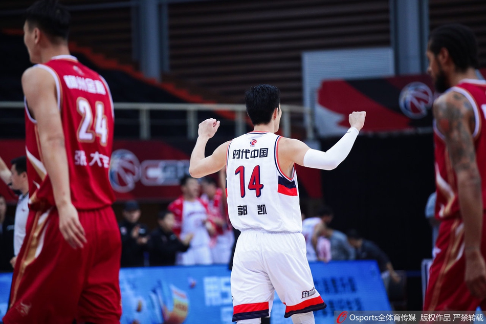 CBA第23轮：广州104-108浙江
