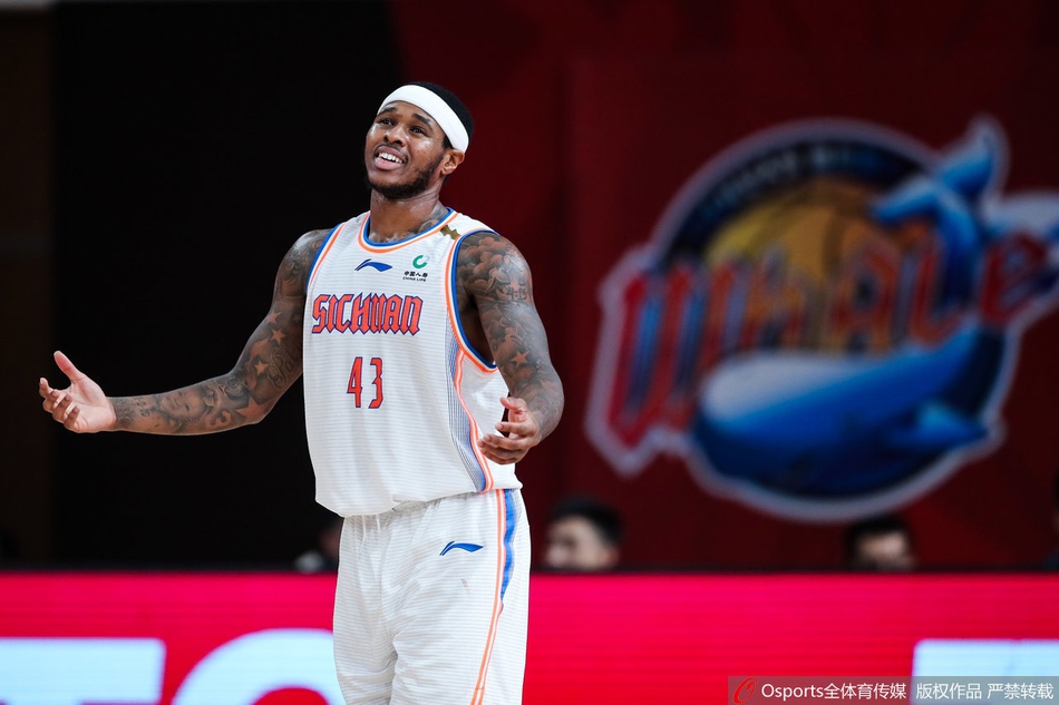 CBA第25轮：四川98-103新疆