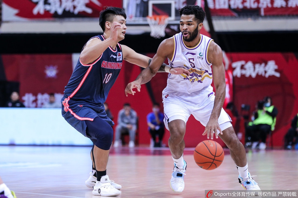 CBA第25轮:北控96-127广东