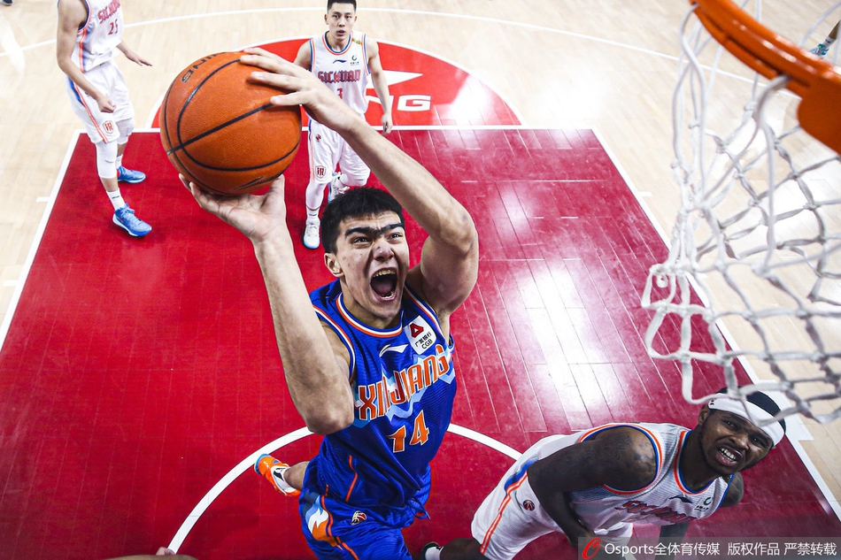 CBA第25轮：四川98-103新疆