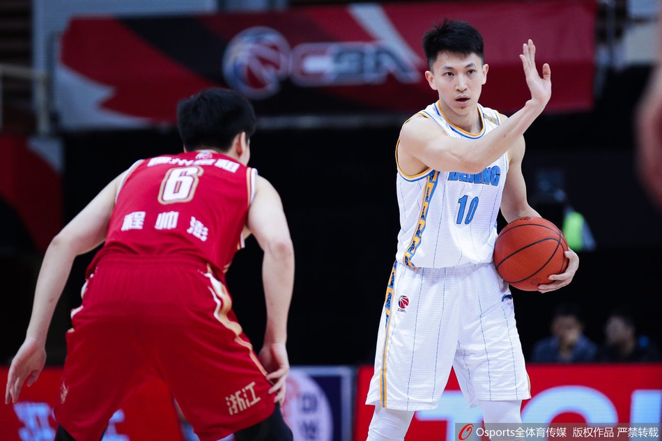 CBA第25轮：北京109-99浙江
