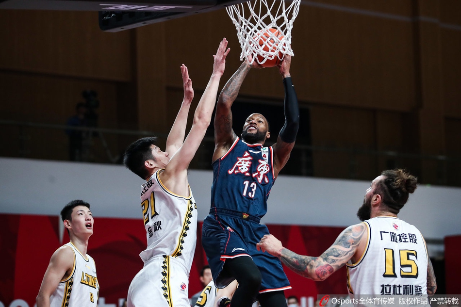 CBA第28轮:广东122-114广厦