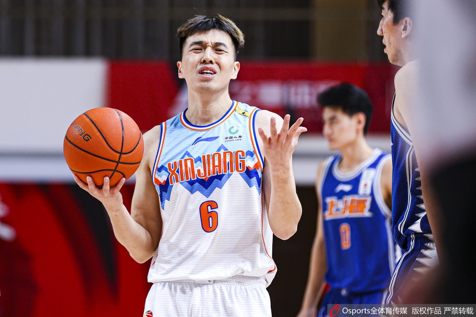 CBA第29轮：上海110-97新疆