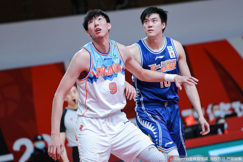 CBA第29轮：上海110-97新疆