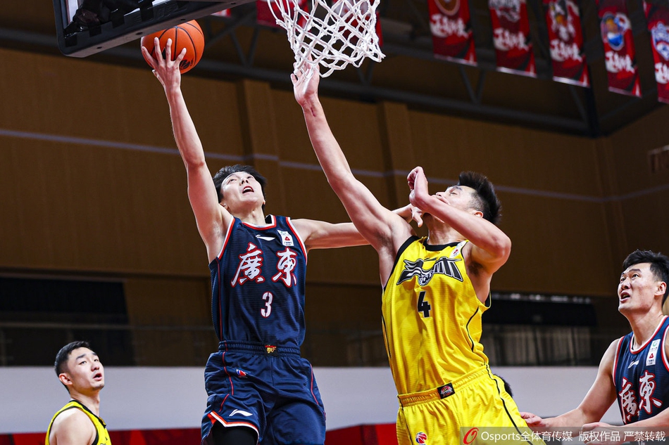 CBA第32轮:吉林106-111广东
