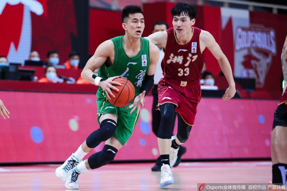CBA第33轮:浙江107-117辽宁