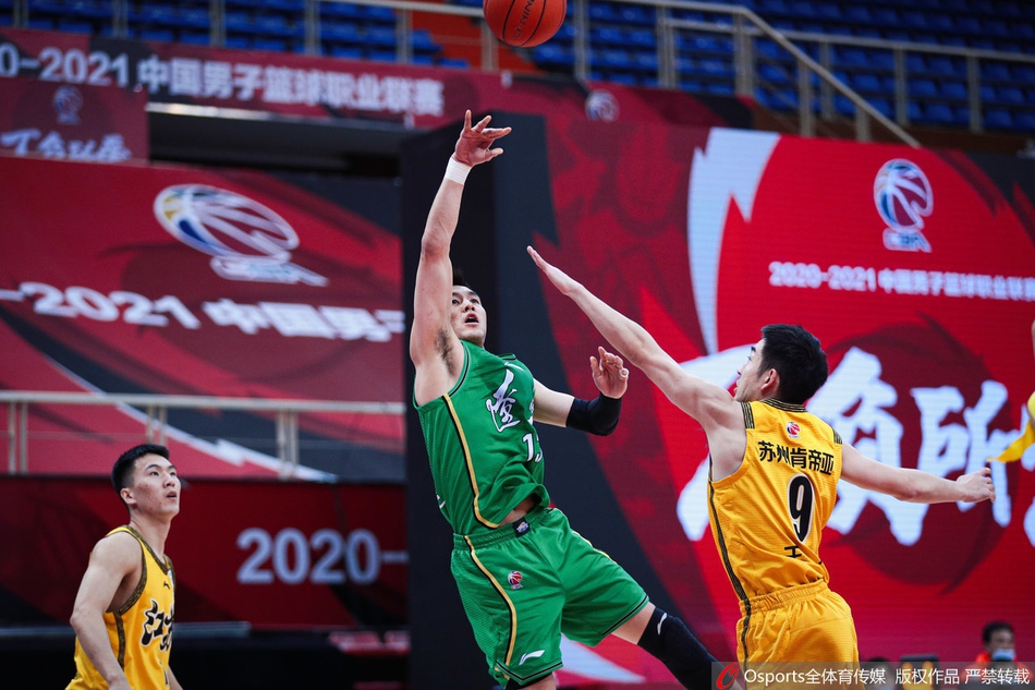 CBA第36轮：肯帝亚vs辽宁