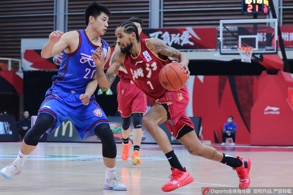 CBA第37轮：浙江113-99天津