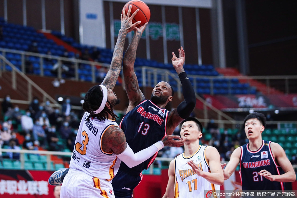 CBA第49轮：山西91-119广东