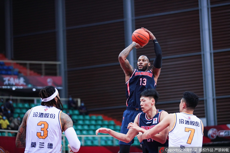 CBA第49轮：山西91-119广东