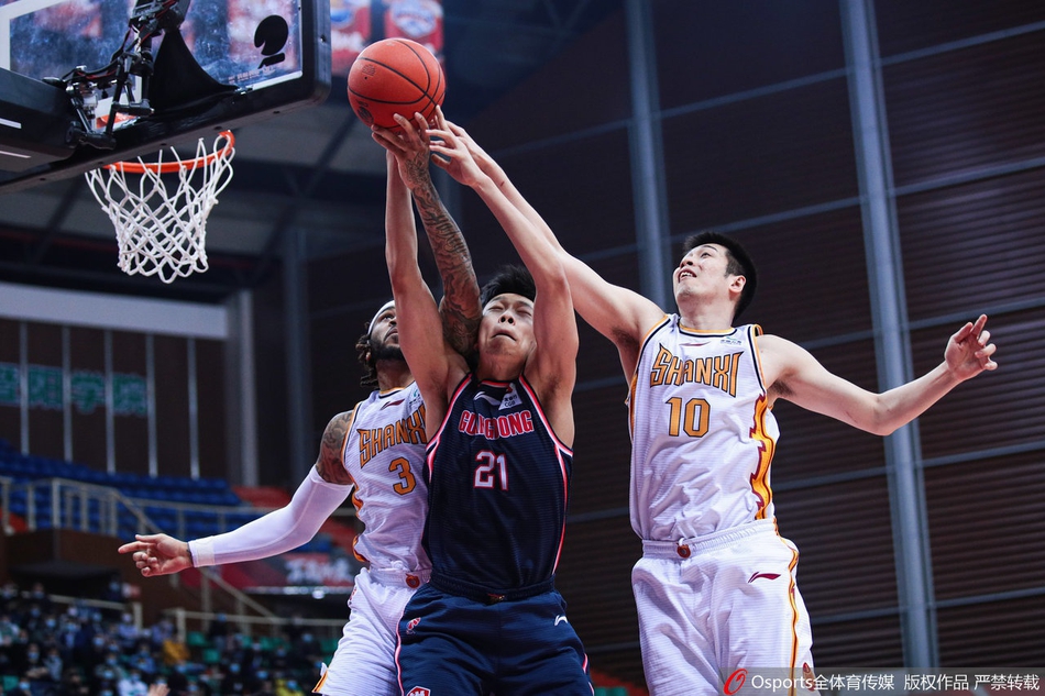 CBA第49轮：山西91-119广东